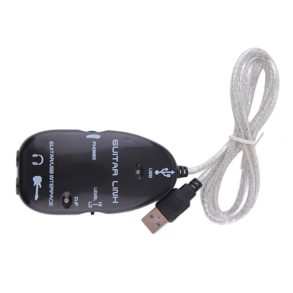 Hot sale guitar cable audio usb link interface adapter for mac windows 10